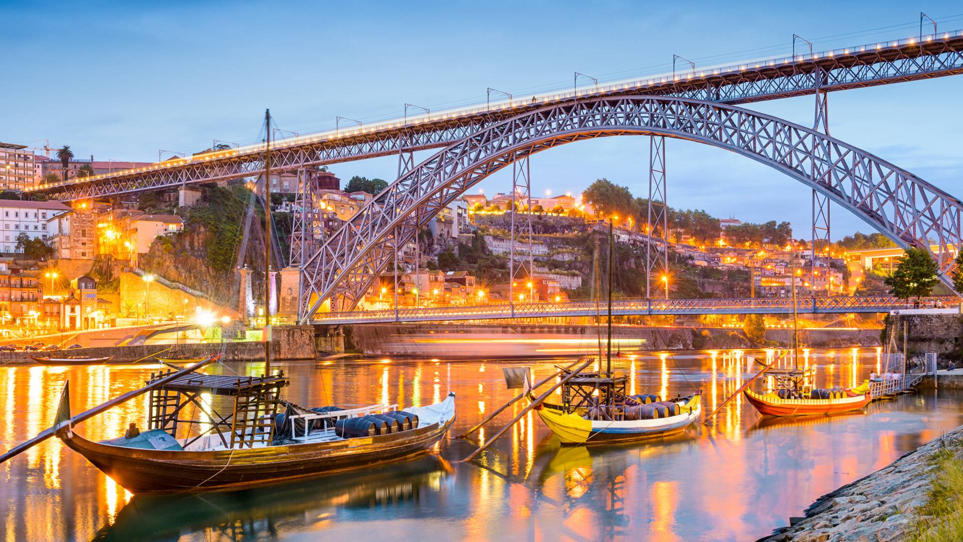 Quais são as atrações mais populares em cada distrito de Portugal